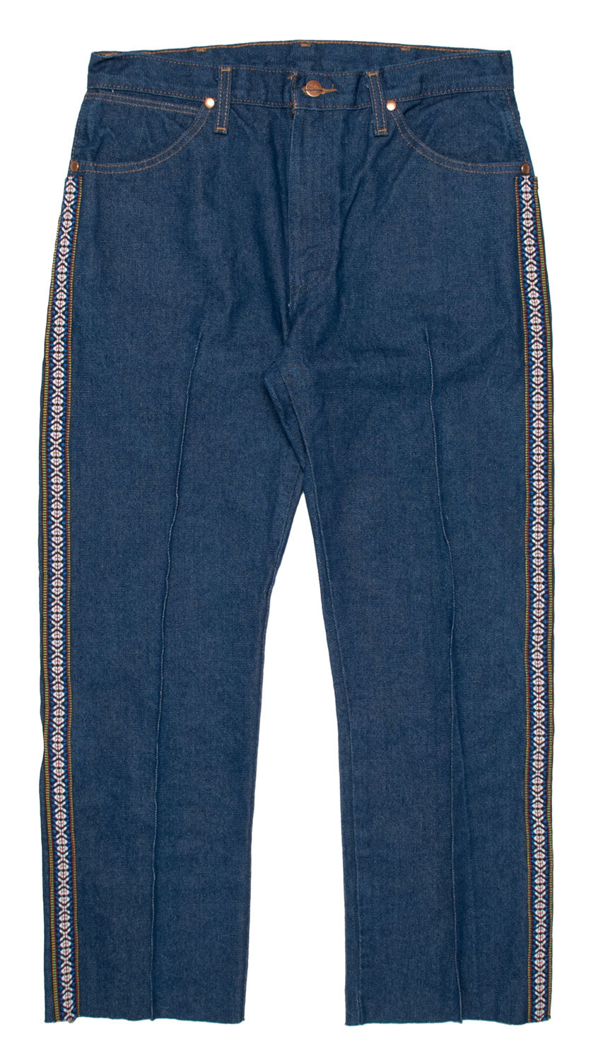 Western Jeans w/ Binding & Crease